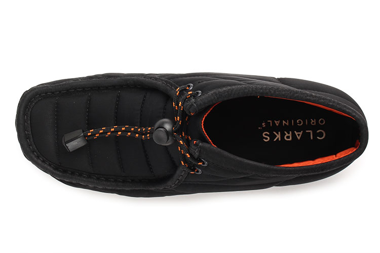 【値下げしました】Clarks（クラークス） WALLABEE BOOT(ワラビーブーツ) 26168801 ブラックキルト