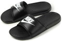 Nike(ナイキ) BENASSI JDI（ベナッシ JDI） 343880 090 ブラック/ホワイト 白