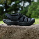 【SS期間 P10倍&抽選で100%Pバックキャンペーン】KEEN(キーン) NEWPORT H2(ニューポート H2) 1022258 トリプルブラック(4)