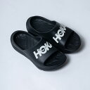 HOKA ONE ONE ホカオネオネ ORA ATHLETIC SLIDE オラ アスレチック スライド 1155154-BWHT ブラック/ホワイト