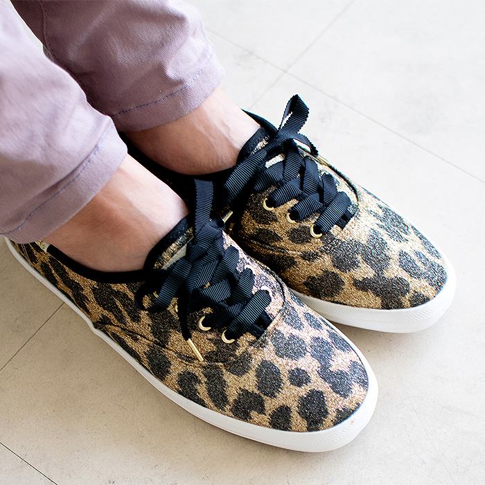 【値下げしました】Keds x Kate Spade(ケッズ ケイトスペード) CHAMPION KS GLITTE...
