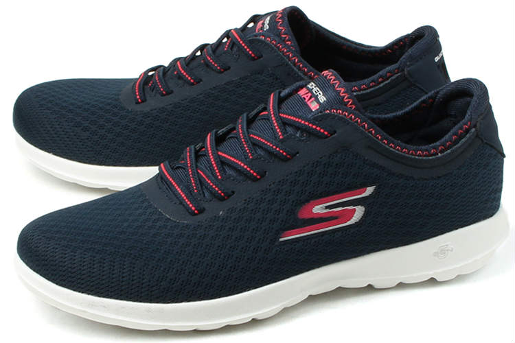 SKECHERS(スケッチャーズ) GO WALK LITE IMPULSE(ゴーウォーク ライト インパルス) 15350 NVPK ネイビー/ピンク レディース スニーカー