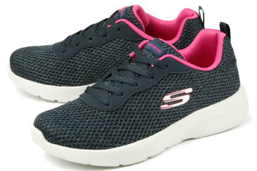 SKECHERS(スケッチャーズ) DYNAMIGHT 2.0 QUICK CONCEPT(ダイナマイト 2.0 クイックコンセプト) 12966 NVHP ネイビー/ホットピンク レディース スニーカー