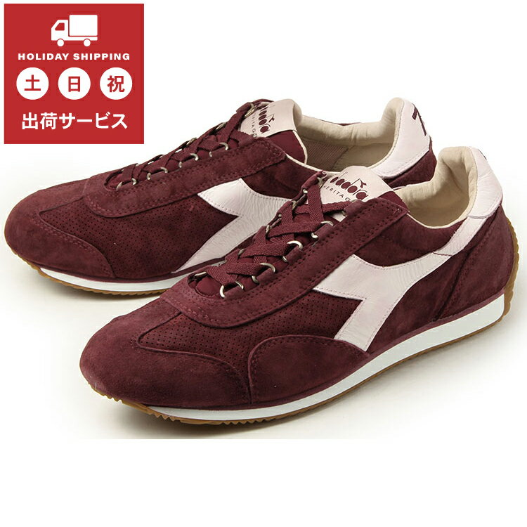 ディアドラ ヘリテージ スニーカー （メンズ） 【値下げしました】Diadora heritage(ディアドラ ヘリテージ) EQUIPE SUEDE SW(エキップ スエード ストーンウォッシュ) 175150 5086 アドベントバイオレット