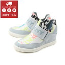 【値下げしました】DKNY（ダナキャランニューヨーク） COSMOS WEDGE SNEAKER K4161735 パステルマルチ