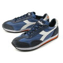 【マラソン期間中最大9倍】【OFF PRICE】Diadora heritage（ディアドラ ヘリテージ） EQUIPE H DIRTY STONE WASH EVO(エキップ ダーティー ストーンウォッシュ エボ) 174736 0026 ブルー