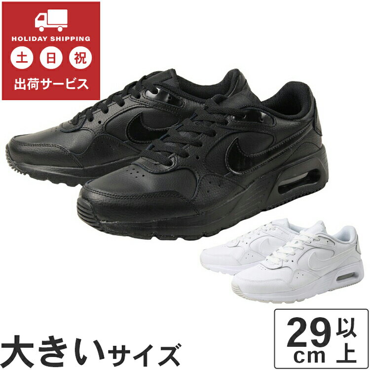 大きいサイズ【29cm 30cm 31cm 32cm】NIKE ナイキ AIR MAX SC LEA エア マックス SC レザー DH9636-001 DH9636-101