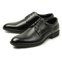 【値下げしました】LEON(レオン) メンズ ビジネスシューズ プレーントゥ 1962 ブラック