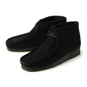 Clarks(クラークス) WALLABEE BOOT(ワラビーブーツ) 26155517 ブラックスエード