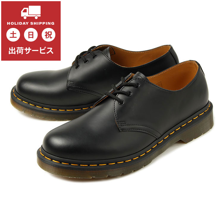 Dr.Martens(ドクターマーチン) 1461 3EYE GIBSON SHOE(1461 3ホール ギブソンシュー) R11838002 ブラック