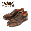 【SALE!!】 大きいサイズ　靴 ZAMPIERE (ザンピエレ) 9812 Brownブラウン ビッグサイズ