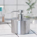 DULTON　ソープディスペンサー円柱型　 500ML（ステンレススチール）【ダルトン/STAINLESS STEEL　SOAPDISPENSER】