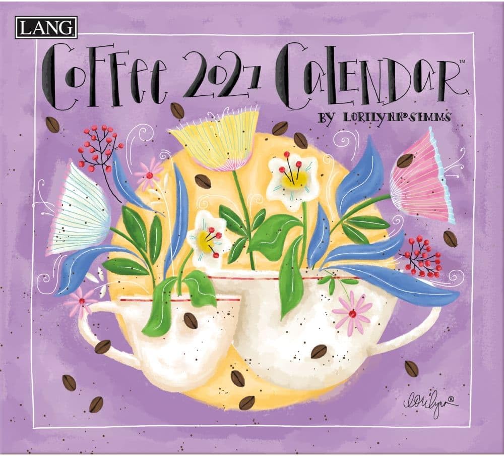 2027年　LANG社(ラング)カレンダー　コーヒー（Coffee）
