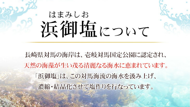 【送料無料】対馬のきれいな海水で作った白松 浜...の紹介画像3