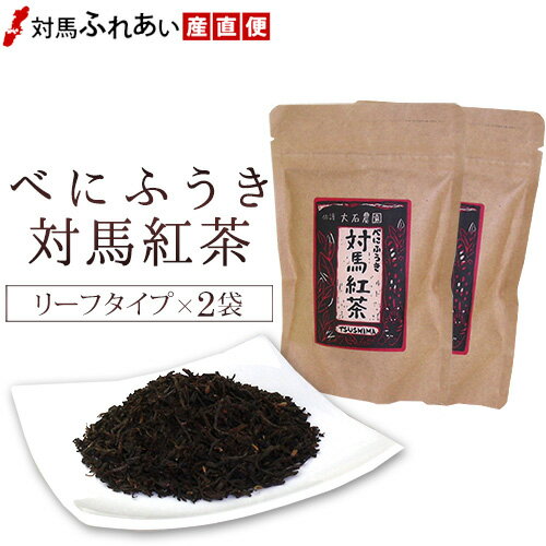 【送料無料】対馬産べにふうき紅茶 （リーフタイプ 30g）×2袋 べにふうき 紅富貴 紅ふうき ベニフウキ 紅茶 ティータイム 花粉症 対馬紅茶 つしま大石農園