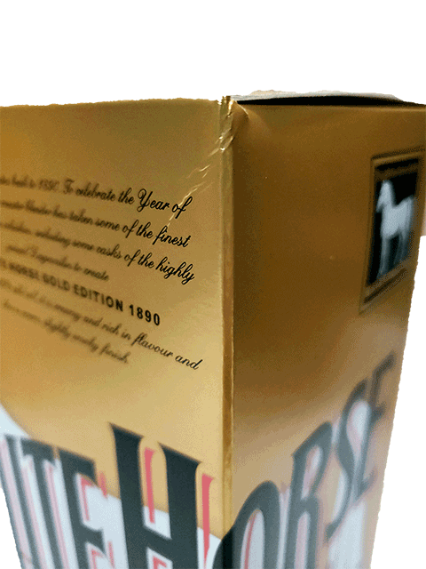 【並行輸入品】【訳あり】【箱不良】ホワイトホース・ゴールドエディション 43度 1000ml(1リッター)(1L) 【並行輸入品】【訳あり】【箱不良】ホワイトホース・ゴールドエディション 43度 1000ml(1リッター)(1L)