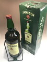 【箱・ラベル不良/やや液漏れの跡あり】【大容量】ジェムソン 40度 4500ml(4.5L) 並行輸入品 【クレードル付き】【箱入り】【訳ありアウトレット】
