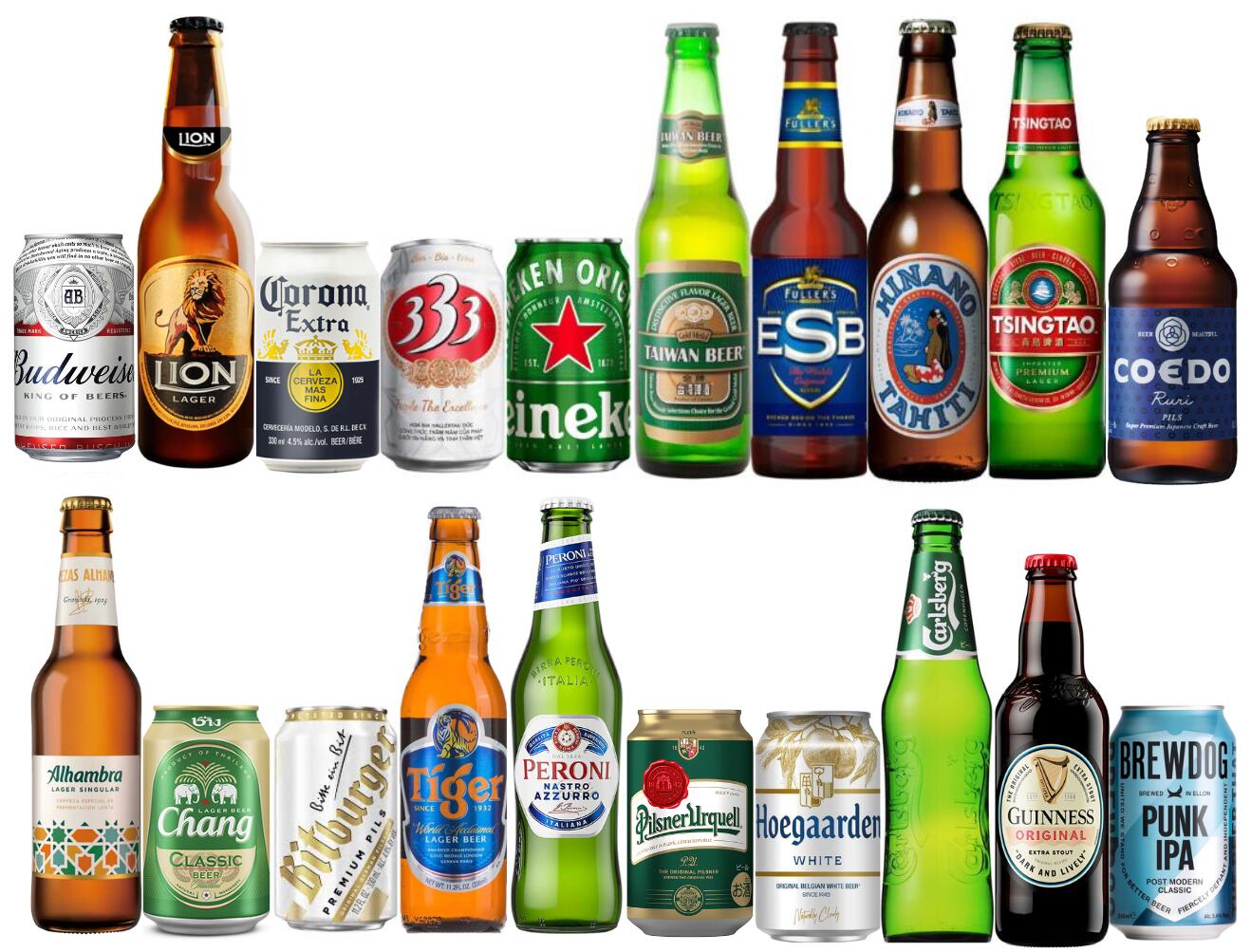 Rakuten - 世界のビール 20ヶ国飲み比べ [スタンダード] 20本ビールセット 【説明書付】【ビール】【ビア】【BEER】【送料無料】