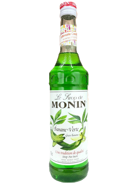 【飲料】MONIN モナン グリーンバナナ・シロップ 700ml【ノンアルコールカクテルに】