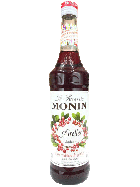 【飲料】MONIN モナン クランベリー・シロップ 700ml