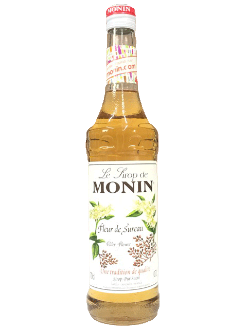 【飲料】MONIN モナン エルダーフラワー・シロップ 700ml【ノンアルコールカクテルに】