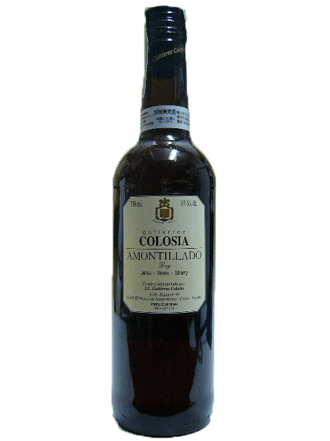 グティエレス・コロシア アモンティリャード・コロシア 18度 750ml