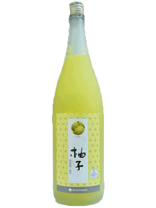 初雪盃　柚子酒（ロックタイプ）7度　1800ml　【愛媛のリキュール】【えひめのリキュール】