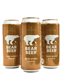 ダークウイートベアビール黒5.4%500ml缶×3本組