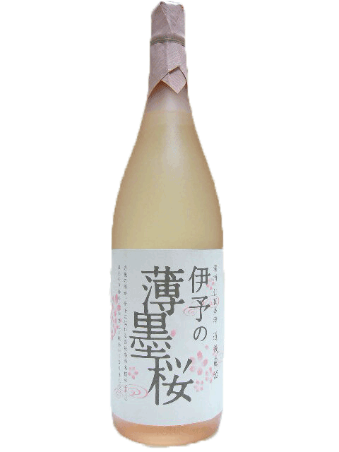 仁喜多津(にきたつ)　伊予の薄墨桜　純米酒　1800ml　【