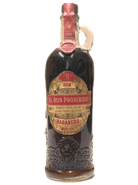 エル・ロン・プロイビード12年ラム　40度　750ml　正規輸入品　【メキシコ】のサムネイル