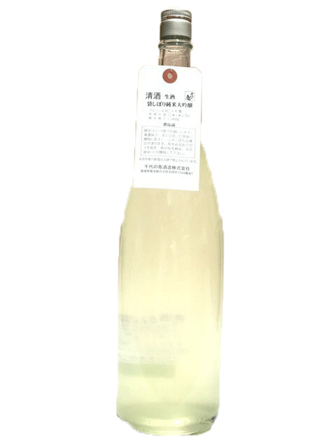 千代の亀　袋しぼり　純米大吟醸生酒　1800ml　【要冷蔵商品】【愛媛の地酒】【内子町】