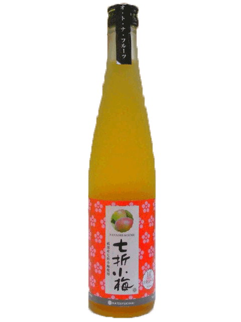 初雪盃　七折小梅梅酒　14度　500ml　【愛媛のリキュール】【愛媛のリキュール】のサムネイル