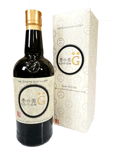 季の美　エディションG　京都ドライジン　シャンパーニュ樽貯蔵　48度　700ml　【箱入り】【限定品】