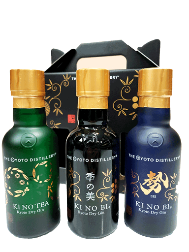 季の美(季の美、勢、季のTEA)京都ドライジン 200mlミニボトル×3種セット 【箱入り】 季の美(季の美、勢、季のTEA)京都ドライジン 200mlミニボトル×3種セット 【箱入り】