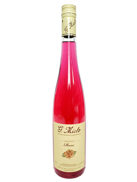 ミクロ・リキュール・ド・ローズ　20度　700ml　正規輸入品 【フランス】【リキュール】