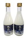 【小容量】信濃錦 スパークリング大自然 純米吟醸生原酒にごり 300ml×2本組 【要冷蔵商品】