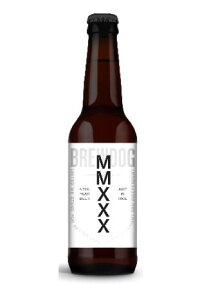 ブリュードッグMMXXXバーレイワイン10%330mlボトル表画像