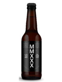 ブリュードッグMMXXXバーレイワイン10%330mlボトル裏画像