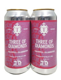 「ソーンブリッジ×ミッケラー」スリーオブ・ダイアモンドパッションフルーツIPA7.0%440ml缶×2本組【賞味期限:2021年12月11日】【クラフトビール】【9月新商品】