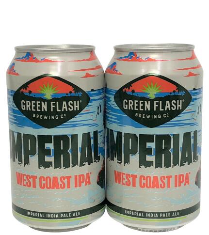 グリーンフラッシュ・インペリアルウェストコーストIPA 8.9％ 355ml缶×2本組　【要冷蔵商品】【クラフトビール】【アメリカ】【GreenFlash】【4月新商品】