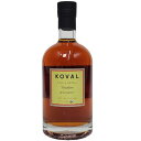 2008年にアメリカ・シカゴに設立されたコーヴァル蒸留所（Koval Distillary）。 Whisky Advocate社より「世界のクラフト蒸留所トップ10の1つ」にも選ばれ、創業から国際的な賞をアメリカのみならずドイツでも数多く獲得しています。特徴的なハイブリットスチルで蒸留を行い、原料はオーガニックのみを使用。ウイスキー作りにはまったく妥協を許さない今世界で注目の蒸留所です。 コーヴァル・シングルバレル・バーボンは、伝統的なバーボンの規格に準じて51％以上コーンを使用し、残りの49％にミレット（キビ）を配合。 ミネソタ産のアメリカンオークの新樽を採用し、ヘビーチャードバレルにて熟成しています。 【テイスティングコメント】ハニーコーン、バニラ、キャラメルの甘い香り、ロースト香を感じる。上品な甘さが広がり香ばしさが残る。柔らかい口当たり。 2014年 IWC（インターナショナルウイスキーコンペティション）金賞受賞。