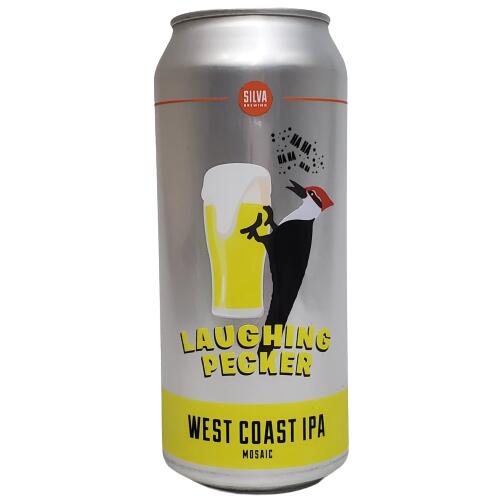 （単品）シルヴァ　Laughing Pecker / ラッフィング・ペッカー　IPA 6.8％ 473ml缶（単品）【要冷蔵商品】【クラフトビール】【Silva Brewing】