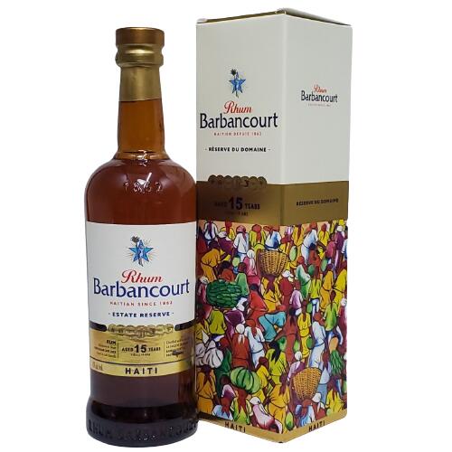 【並行輸入品】バルバンクール15年・ラム 43度 750ml 【ハイチ】【ラム】【箱入り】