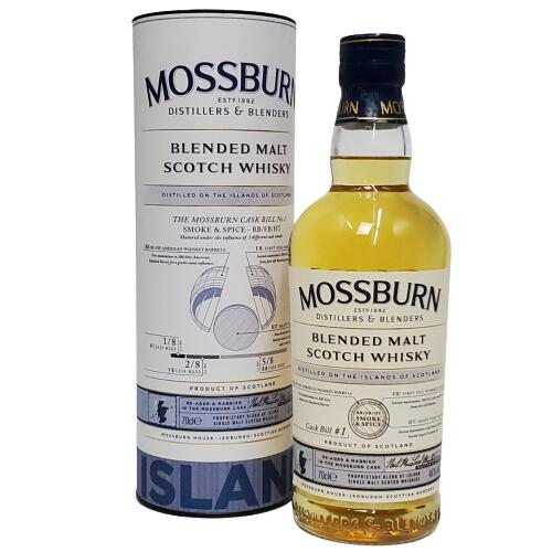 モスバーン　アイランド・ブレンディッドモルトウイスキー 【Cask1】 46度 700ml　【箱入り】【正規輸入品】【限定品】
