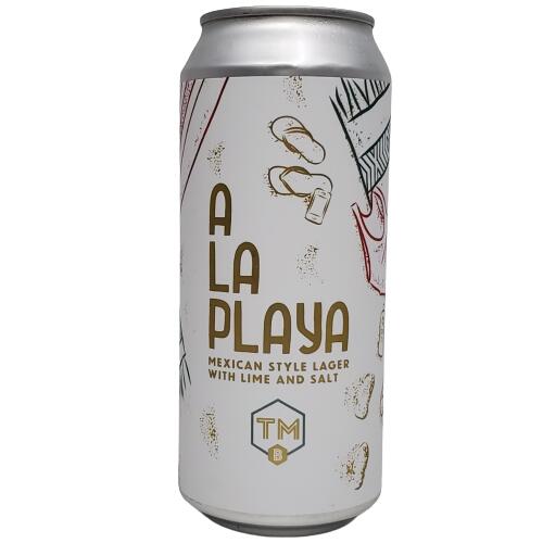 (単品)トレードマーク・ア・ラ・プレイヤ  メキシカンラガー 5.3% 473ml 【要冷蔵商品】【クラフトビール】【アメリカ】【Trademark Brewing】