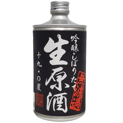 鳴門鯛 なるとたい 吟醸しぼりたて 無濾過生原酒 720mlアルミ缶 【要冷蔵商品】【徳島】