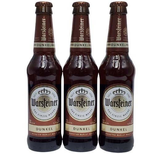 ヴァルシュタイナー・ドゥンケル 330ml瓶×3本組 【限定品】【ビール】【ドイツ】【7月新商品】 ヴァルシュタイナー・ドゥンケル 330ml瓶×3本組 【限定品】【ビール】【ドイツ】【7月新商品】