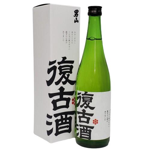 男山　純米　復古酒（超甘口純米酒）　720ml　【箱入り】【北海道】【地酒】