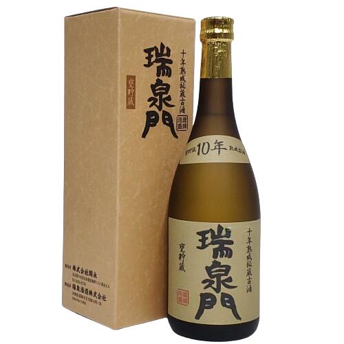 泡盛　瑞泉門　10年古酒　43度　720ml