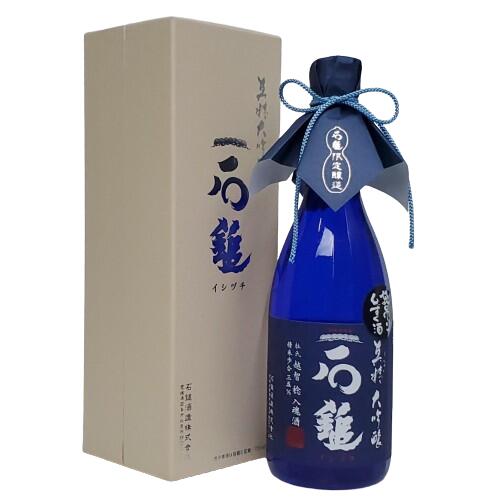 石鎚 真精大吟醸 無濾過原酒 袋吊り雫酒 720ml 【化粧箱入り】【愛媛の地酒】【西条市】【限定品】